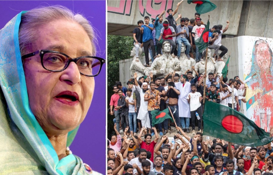 গণবিক্ষোভে প্রাণহানি, ১৫ মাস পর দোষ স্বীকার হাসিনার