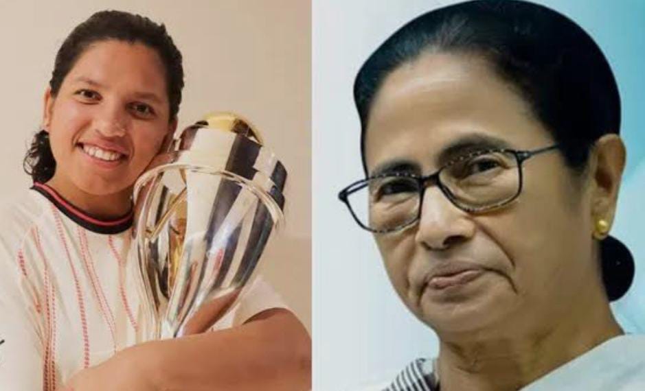 সৌরভ - ঝুলনের স্বপ্নপূরণ রিচার , বিশ্বজয়ের পর বঙ্গকন্যাকে পুলিশের চাকরির প্রস্তাব রাজ্যের মুখ্যমন্ত্রীর
