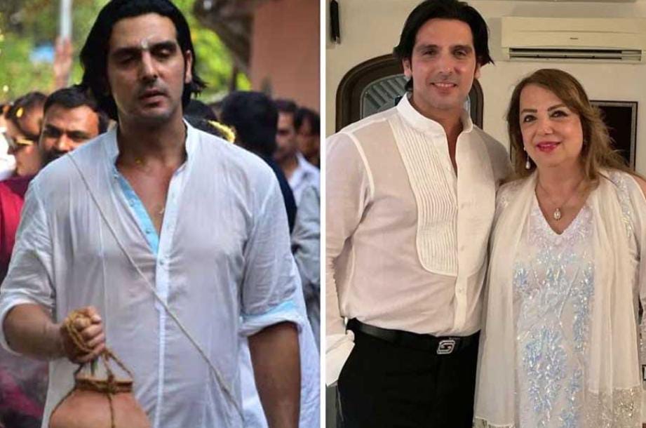 জারিনকে শেষ শ্রদ্ধা জানাতে বলি তারকার জোয়ার , কান্নায় ভেঙে পড়লেন জায়েদ খান