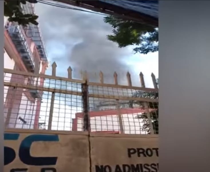 রবির সকালে শহরে ভয়াবহ অগ্নিকান্ড , সিইএসসি অফিসে বিধ্বংসী আগুন