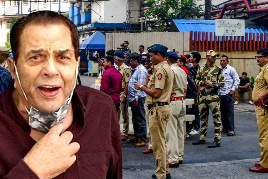 ধর্মেন্দ্রর মৃত্যুর খবর ছড়াতেই হাসপাতাল চত্বরে জনজয়ার , ভিড় সামলাতে হিমশিম খাচ্ছে প্রশাসন