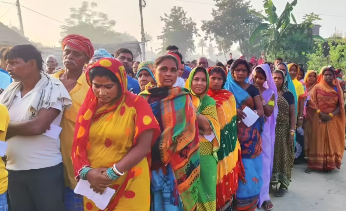 বিহারে শেষ দফায় নির্বাচন, বিকেল ৫টা পর্যন্ত ভোটের হার ৬৭.১৪ শতাংশ