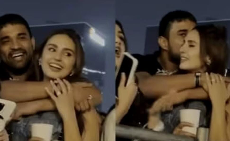 হিমেশ রেশমিয়ার কনসার্টে প্রকাশ্যে চুমু , চর্চায় হুমা রচিতের প্রেমকাহিনী