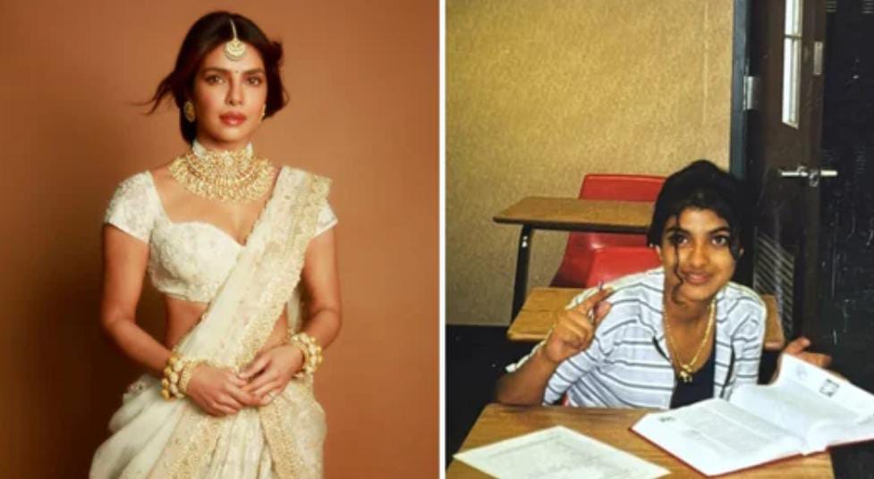 প্রকাশ্যে কিশোরী প্রিয়াঙ্কা চোপড়ার ছবি , নজরকাড়া মন্তব্য হাই স্কুল প্রেমিকের