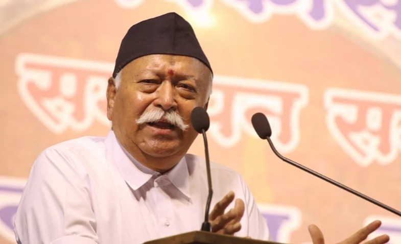 লক্ষ্মীবারে অগ্নিগর্ভ মণিপুর সফরে আরএসএস প্রধান