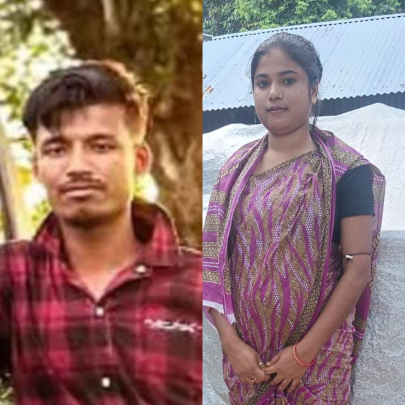 পাড়ার বৌদিকে নিয়ে পলাতক বিবাহিত যুবক , থানার সামনে বাচ্চাদের নিয়ে ধর্নায় স্ত্রী