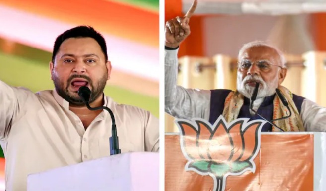 মোদিকে নিয়ে আপত্তিকর পোস্ট, তেজস্বীর বিরুদ্ধে এফআইআর দায়ের