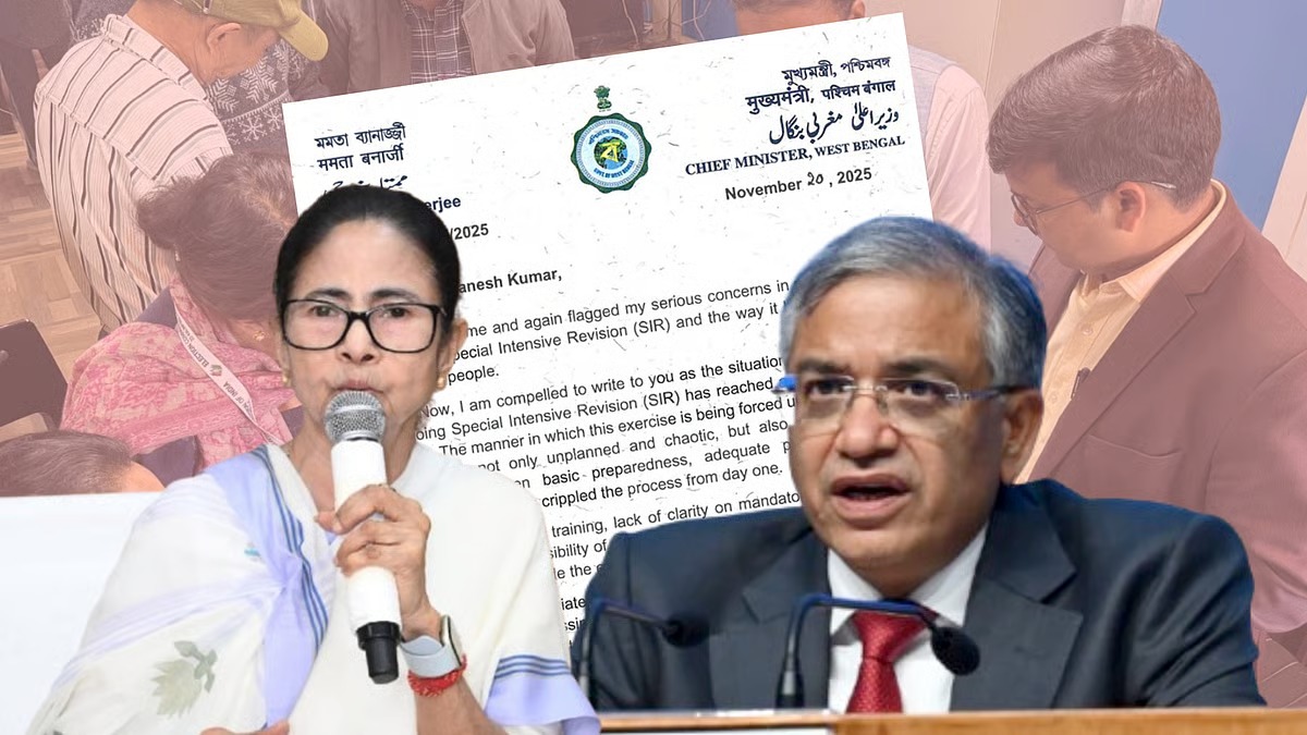 আপাতত স্থগিত রাখা হোক SIR , BLO দের মৃত্যুর অভিযোগে কমিশনকে কড়া চিঠি মমতার