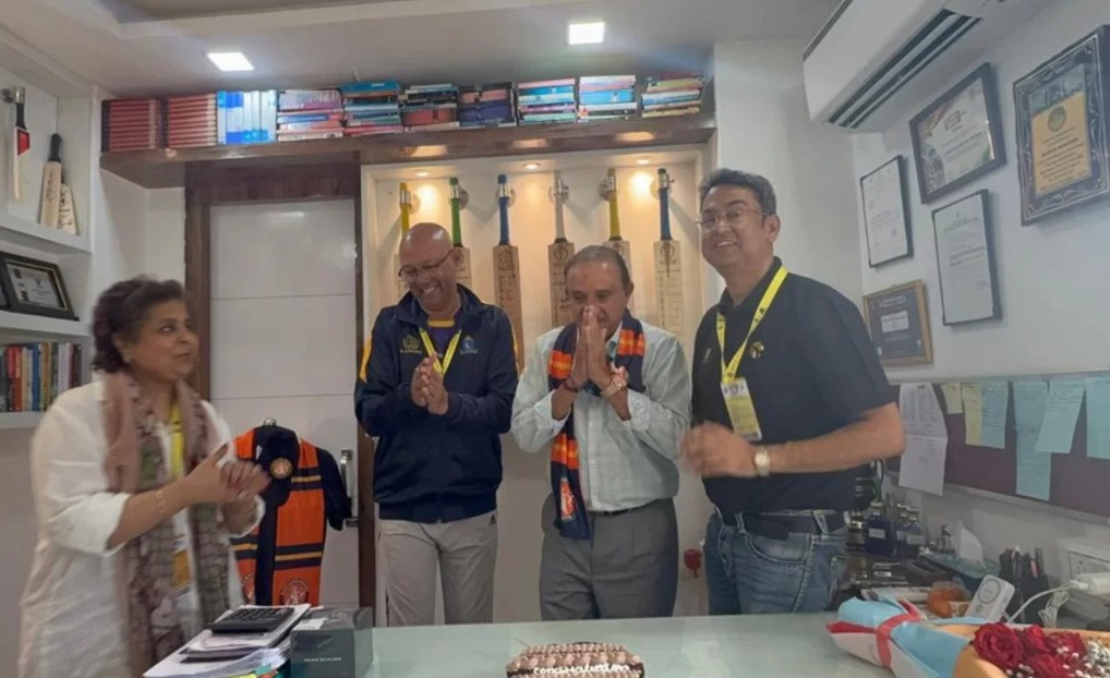 বিসিসিআই-এর কোষাধ্যক্ষ নির্বাচিত রঘুরাম ভাট, সংবর্ধনা হার্ভার্ড হাউস স্পোর্টসের