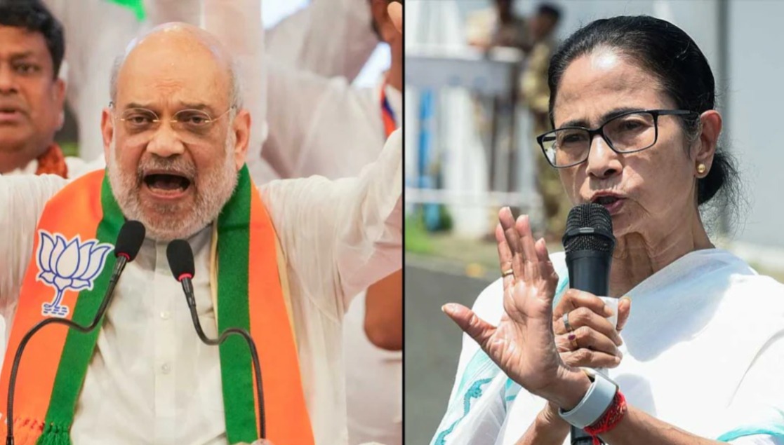 “অনুপ্রবেশকারীদের বাঁচাতে পথে নেমেছে বাংলার মুখ্যমন্ত্রী”, শাহের নিশানায় মমতা