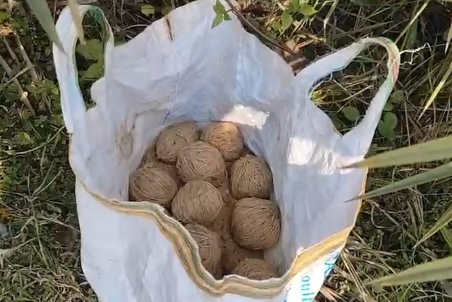 এক ডজনের বেশি চন্দ্রমুখী আলুর মত বোমা উদ্ধার বীরভূমে , তীব্র চাঞ্চল্য এলাকায়