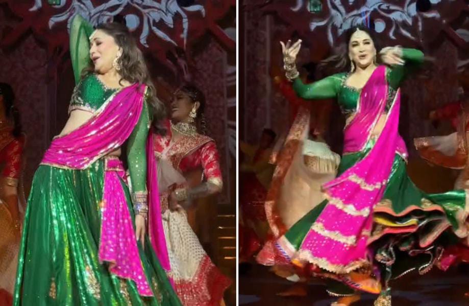 মরু শহরে মাধুরী উত্তাপ , এভারগ্রীন ডোলা রে গানে মন্ত্রমুগ্ধ নাচ অভিনেত্রীর