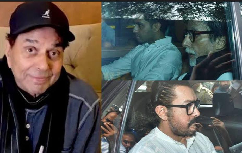 অগ্নিদগ্ধ করা হল ধর্মেন্দ্রর দেহ , শ্মশান ত্যাগ করলেন অমিতাভ-সালমানরা