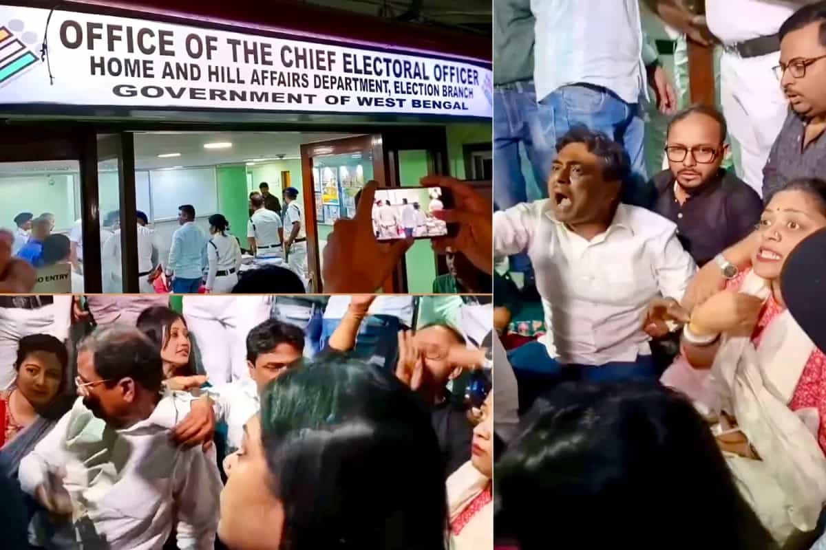 SIR এ অতিরিক্ত কাজের চাপে ক্ষোভ বিস্ফোরণ, CEO দফতরে বিএলওদের বিক্ষোভে উত্তেজনা