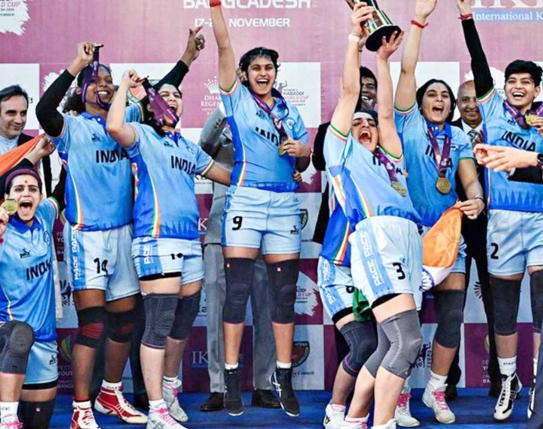 ফের বিশ্বসেরা মেয়েরা , কাবাডিতে বিশ্বচ্যাম্পিয়নের মুকুট ভারতের