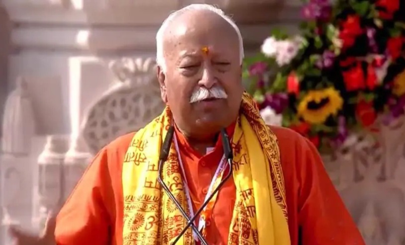 “আজ শান্তি পেলেন রামমন্দিরের জন্য প্রাণ দেওয়া সাধুসন্তরা”, ধ্বজারোহণে স্মৃতিচারণ আরএসএস প্রধানের