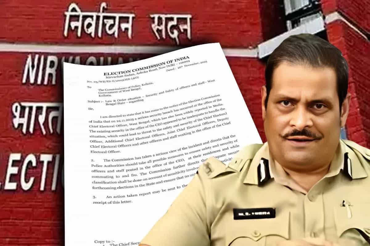 CEO দফতরে নিরাপত্তা ভাঙন , কলকাতা পুলিশের কাছে জরুরি রিপোর্ট তলব কমিশনের