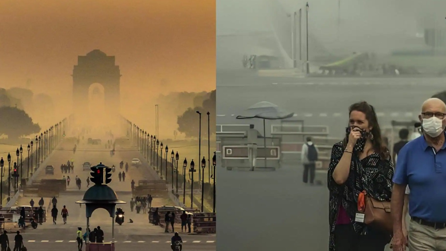 দিল্লির বাতাস অস্বাস্থ্যকর, দূষণের মাত্রা ‘ভীষণ খারাপ’