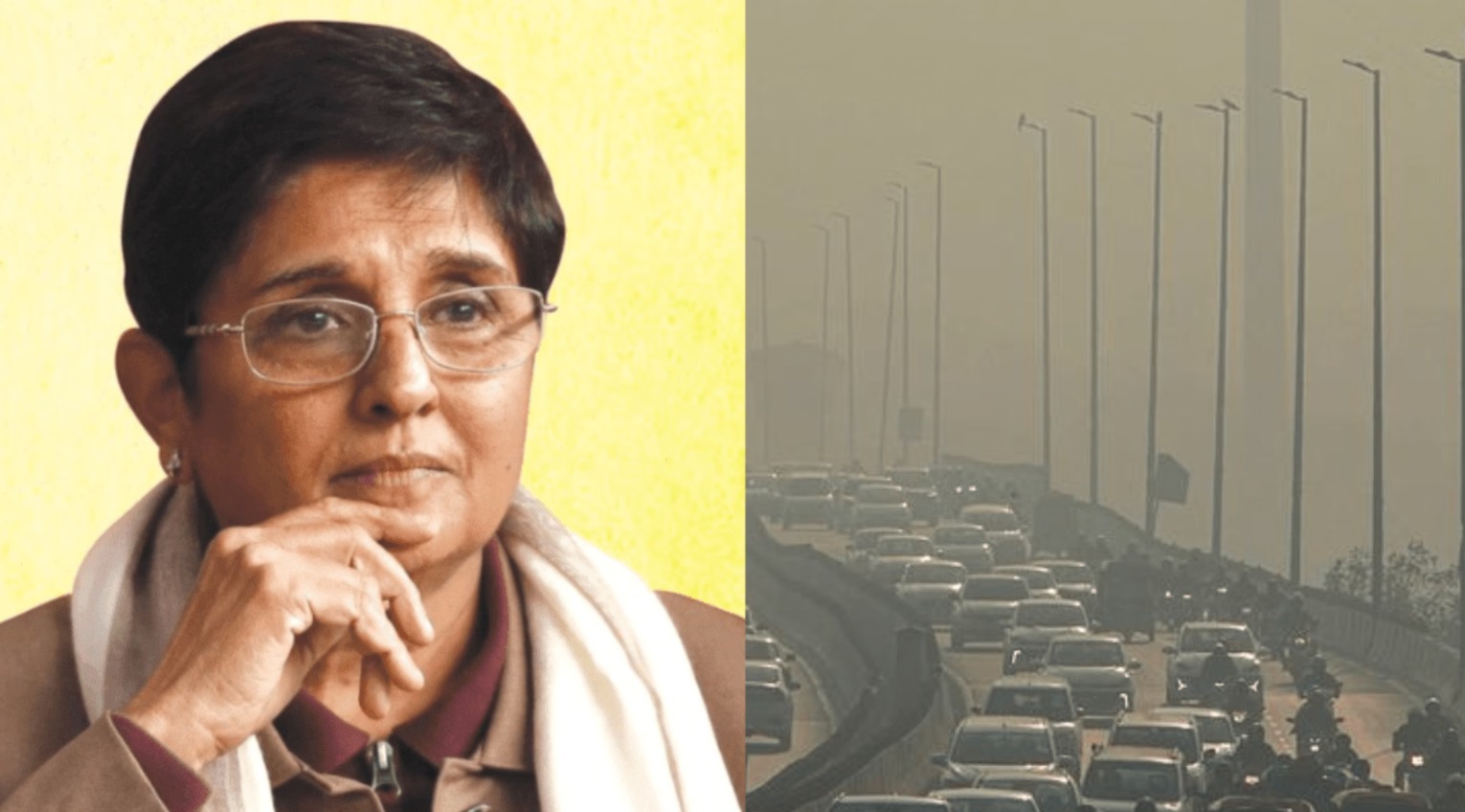 ‘বিষাক্ত’ দিল্লির বাতাস, মোদিকে চিঠি উদ্বিগ্ন কিরণ বেদির