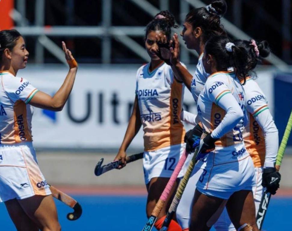 মহিলাদের জুনিয়র বিশ্বকাপ হকিতে নজির , নামিবিয়াকে ১৩ গোলের মালা পরাল ভারত