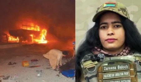 পাক আধাসেনার সদর দফতরে মহিলা বালোচ বিদ্রোহীর আত্মঘাতী হামলা, মৃত ৬