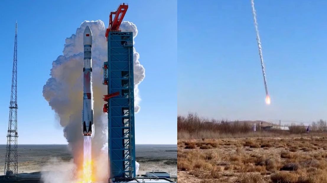 মাঝ আকাশে বড়সড় ধাক্কা চীনের, বিস্ফোরণ ‘পুনর্ব্যবহারযোগ্য’ রকেটের