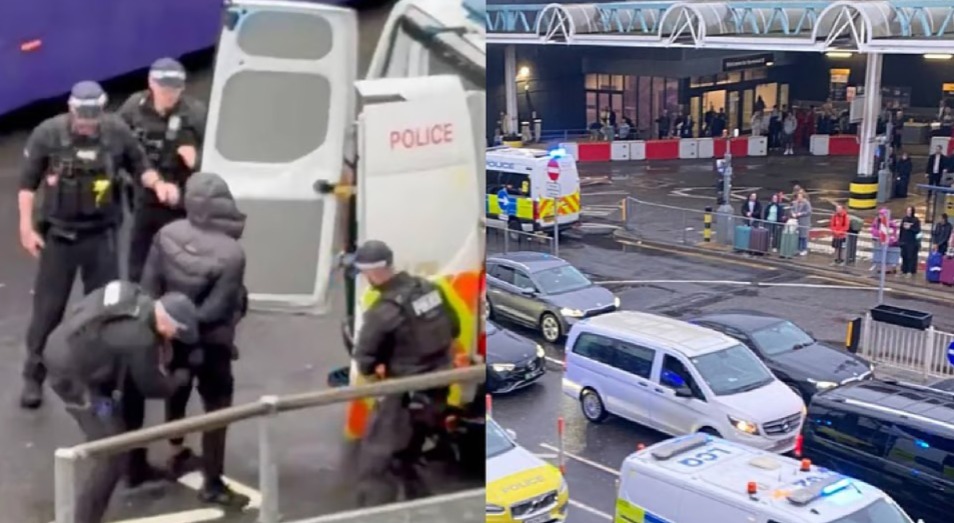 হিথরো বিমানবন্দরে যাত্রীদের চোখেমুখে লঙ্কার গুঁড়ো স্প্রে, গ্রেফতার অভিযুক্ত