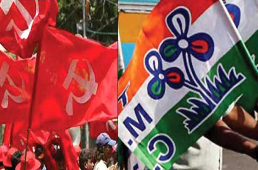 বামেদের প্রচার অভিযানে তৃণমূলের হামলার অভিযোগ , ভোটের আগেই উত্তপ্ত শান্তিপুর