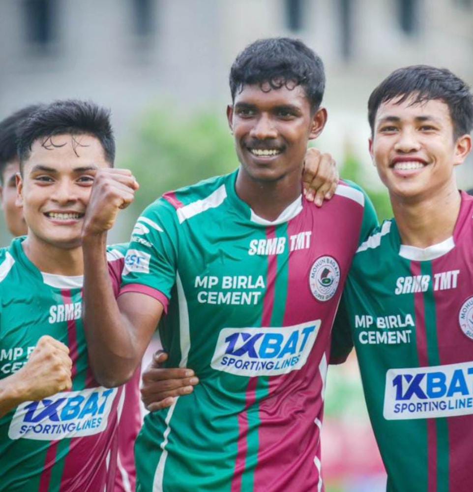 কলকাতা লিগ , শিবমের হ্যাটট্রিকে জয়ে ফিরল সবুজ মেরুন