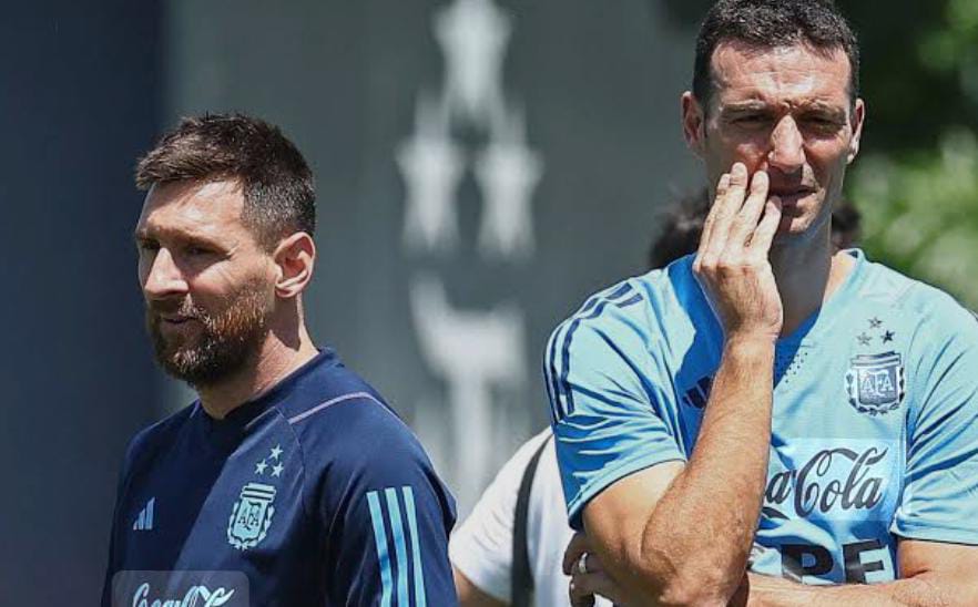 কাজ হাসিলের পরেই স্কালোনি পর , অন্য কোচের প্রশংসায় পঞ্চমুখ মেসি