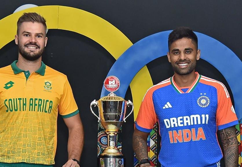 টি টোয়েন্টি সিরিজ , টসে জিতে বোলিংয়ের সিদ্ধান্ত দক্ষিণ আফ্রিকার