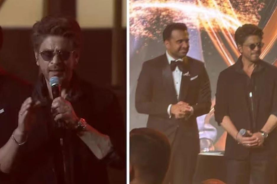 দুবাইয়ের মঞ্চে ওম শান্তি ওম সংলাপ , এক শাহরুখেই জমজমাট অনুষ্ঠান