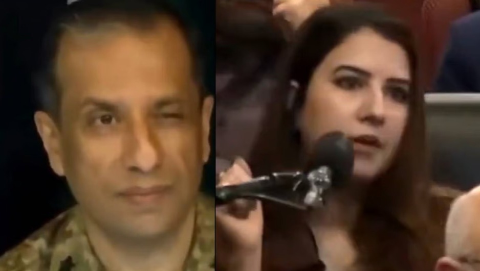 মহিলা সাংবাদিককে চোখ মারলেন ‘অভদ্র’ পাক সেনার মুখপাত্র, তীব্র কটাক্ষ নেটিজেনদের