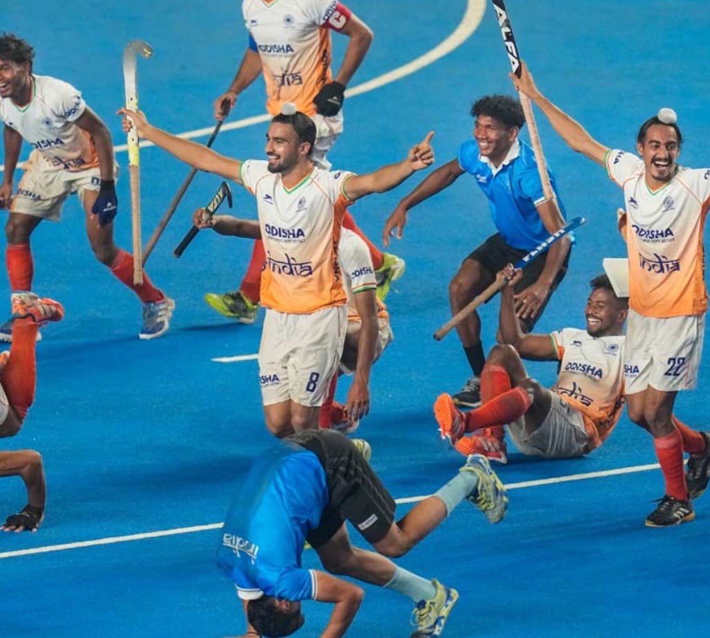জুনিয়র হকি বিশ্বকাপ , পিছিয়ে থেকেও ব্রোঞ্জ নিশ্চিত ভারতের , খালি হাতে ফিরল আর্জেন্টিনা