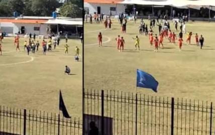 পাকিস্তানের ফুটবল মাঠে রক্তগঙ্গা , আহত একাধিক খেলোয়াড়