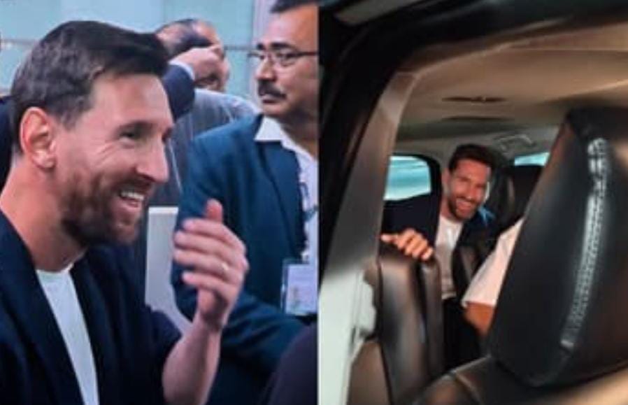 ভোররাতে শহরে মেসি , উচ্ছসিত সমর্থকরা , যুবভারতীতে ভক্তের ঢল