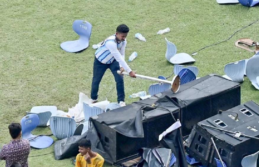 যুবভারতীতে তাণ্ডবের ঘটনায় বাড়ল গ্রেফতারের সংখ্যা , পুলিশের জালে আরও ৩ মেসিভক্ত