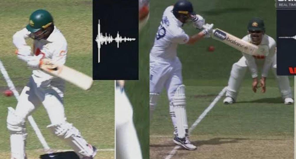 অ্যাশেজ , টানা দুই ম্যাচে স্নিকোমিটার বিতর্ক , ক্ষিপ্ত ব্রিটিশ শিবির