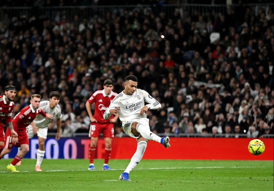 লা লিগা , জন্মদিনে নজির , রিয়ালকে জিতিয়ে রোনাল্ডোকে ছুঁলেন এমবাপে