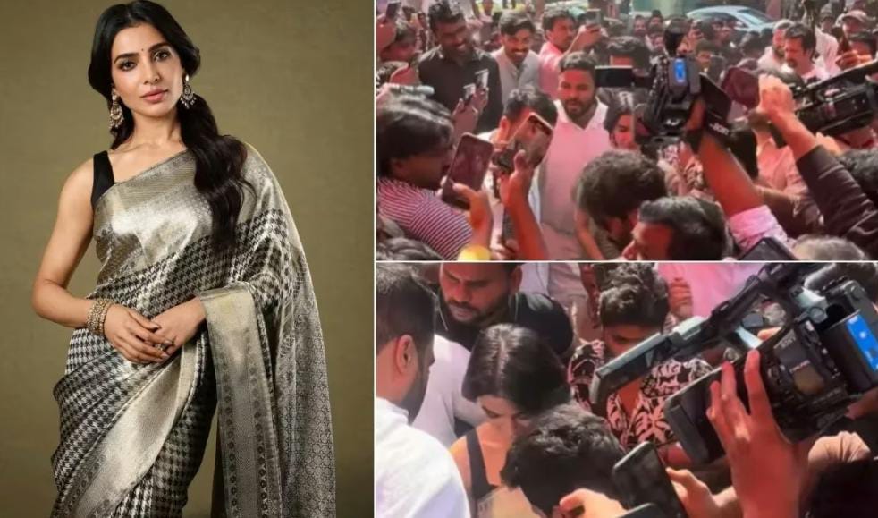 উন্মত্ত জনজয়ারের মধ্যে স্যান্ডউইচ সামান্থা , অনুষ্ঠানের আয়োজকদের তুলধনা নেটিজেনদের