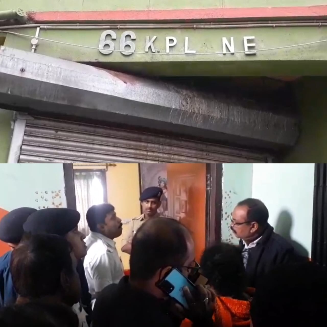 বন্ধ ফ্ল্যাটের দরজা ভেঙে উদ্ধার ব্যক্তির রক্তাক্ত মৃতদেহ , পাশে বসে ২ নাবালক