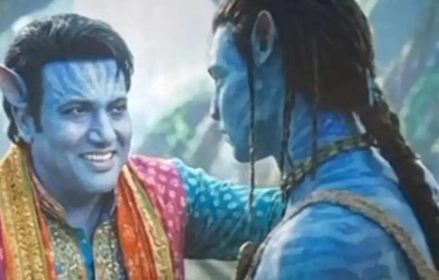 নীল রঙ মেখে গোবিন্দার নয়া অবতার , ভাইরাল ভিডিও নিয়ে চর্চা তুঙ্গে