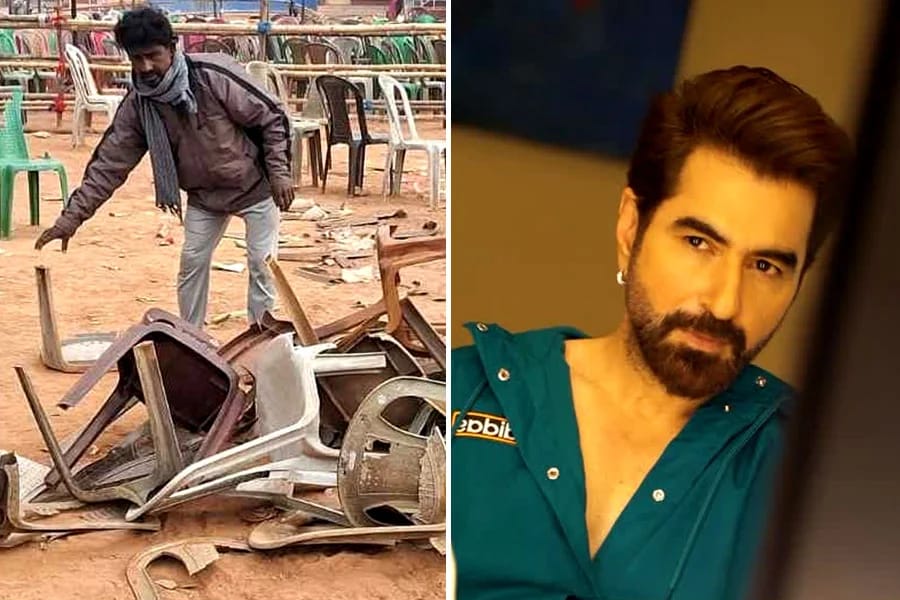 বিষ্ণুপুর মেলায় অভিনেতা জিতের অনুষ্ঠানে বিশৃঙ্খলা, ভিড় সামলাতে ব্যর্থ পুলিশ