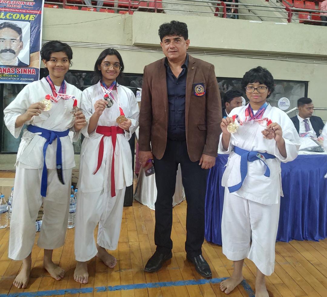 ২৩তম অল ইন্ডিয়া ক্যারাটে চ্যাম্পিয়নশিপ , পদক বিভাগে বাজিমাত পূর্ব বর্ধমানের