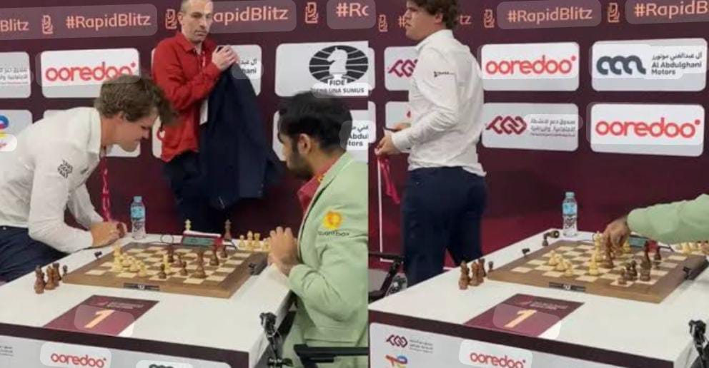 ভারতীয় তারকার কাছে ফের ছন্দপতন , ইরিগাইসির বিরুদ্ধে হেরে মেজাজ হারালেন কার্লসেন