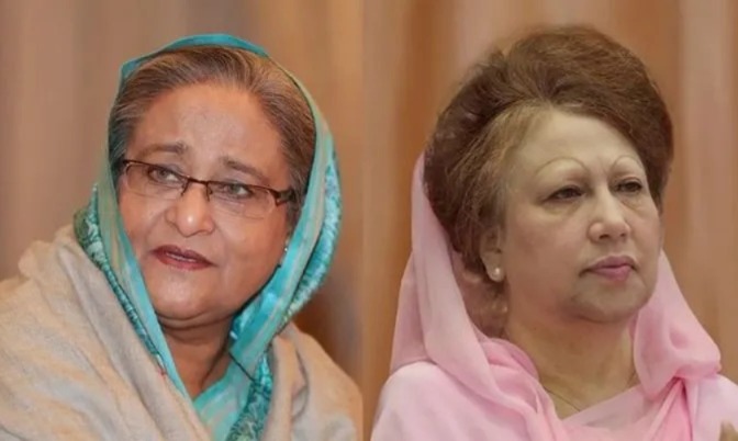 “গভীর ক্ষত”, চির প্রতিদ্বন্দ্বী খালেদার প্রয়াণে শোকবার্তা হাসিনার