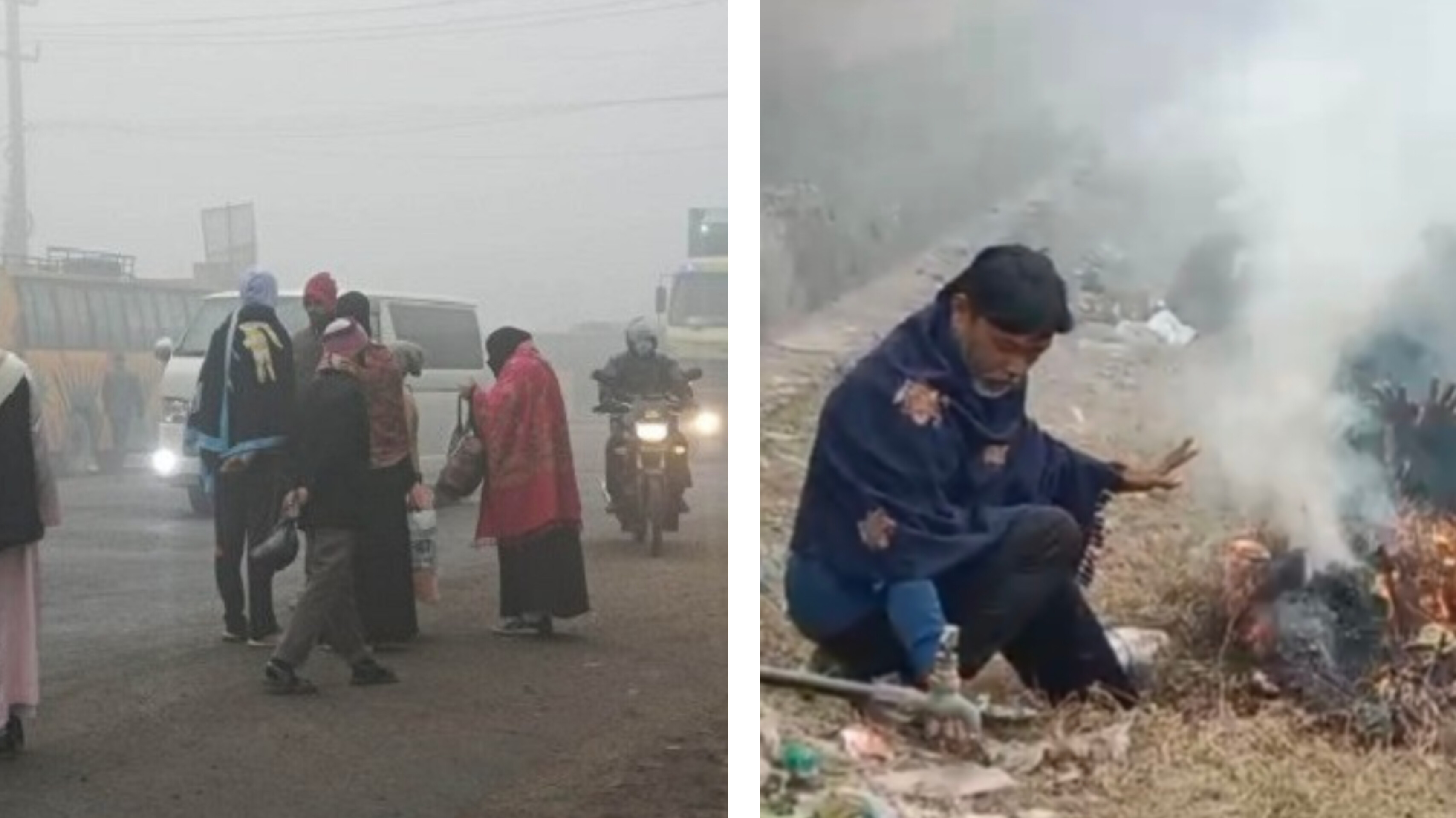 জেলাজুড়ে হাড় কাঁপানো ঠান্ডা , জাঁকিয়ে শীতে নাজেহাল সাধারণ মানুষ