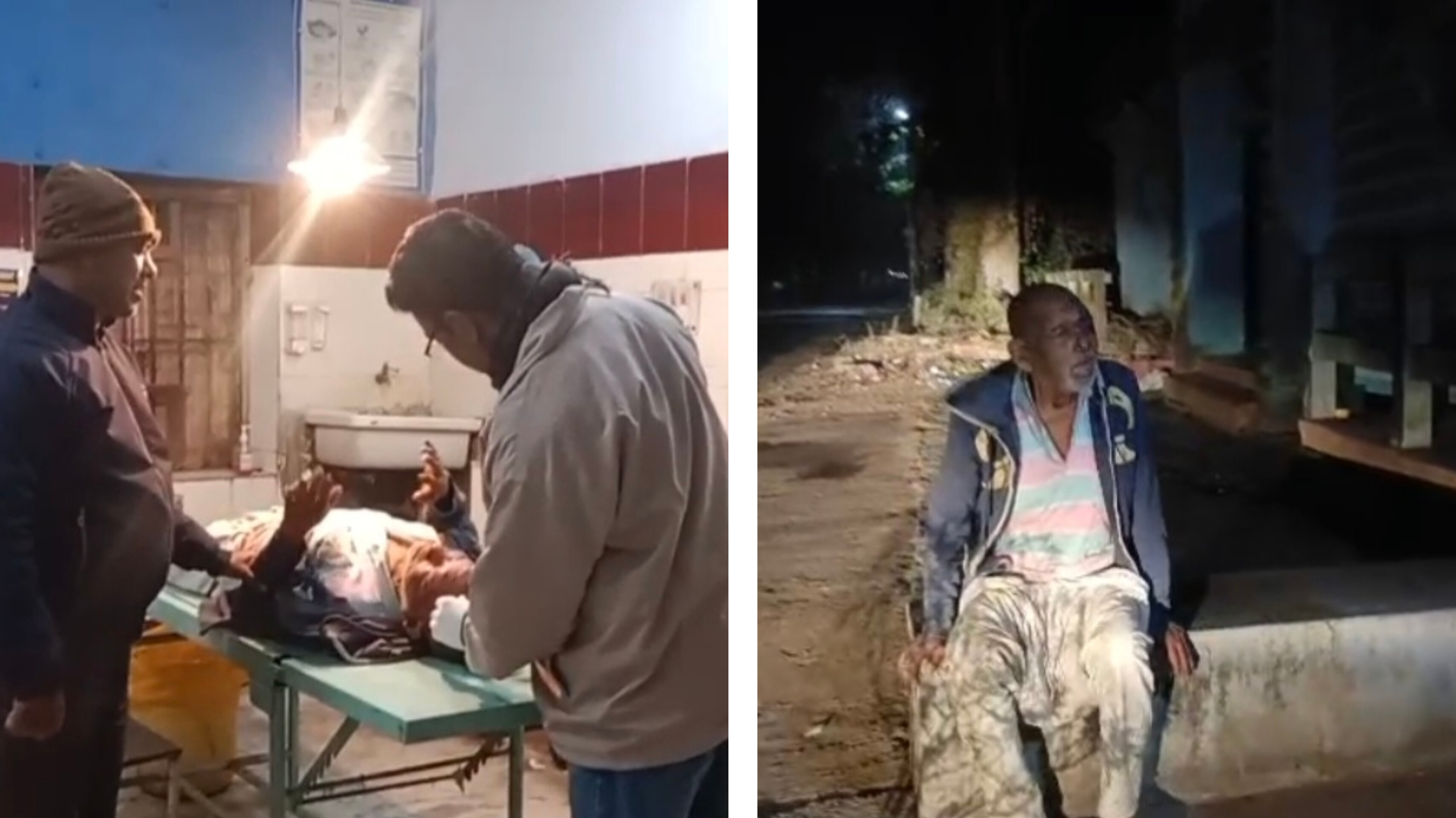 হাড় কাঁপানো শীতে বৃদ্ধ বাবাকে রাস্তায় ফেলে পালালো ছেলে , পরিত্রাতার ভূমিকায় সূর্য