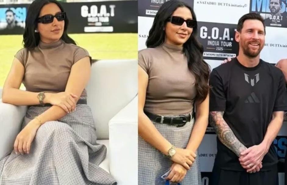 মেসির সঙ্গে ছবি তোলায় শুভশ্রীকে চরম কটাক্ষ , বিহার থেকে গ্রেফতার মূল অভিযুক্ত