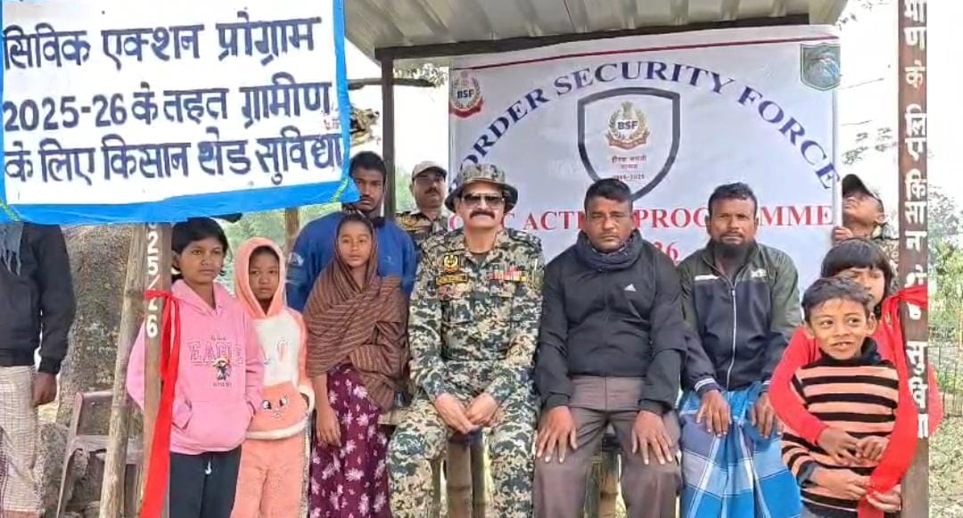 সীমান্তে বিএসএফের মহৎ উদ্যোগ , নির্মাণ ১০টি বিশ্রামাগার